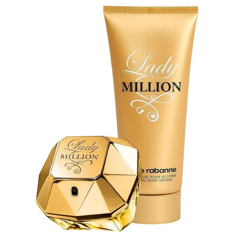 Paco Rabanne Lady Million EDP 50ml + BL 75ml, Комплект за Жени